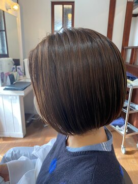 TJ天気予報 ルルル ミニボブ＆隠れインナーカラー [画像あり]