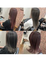 リズ オブ ヘアー(Lis of hair) グレージュ☆バレイヤージュ