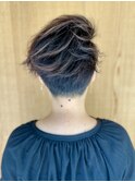 お客様のリアルなショートヘアスタイル 40代【名古屋駅actif】