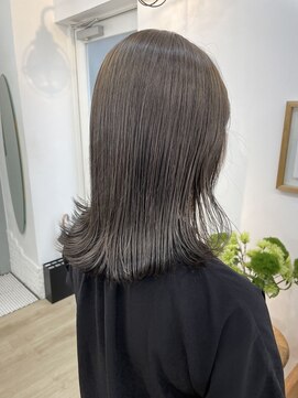 イコ 表参道原宿(ico) ブリーチなし　グレージュ