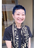 マレ(MARAIS)&nbsp;ブルーヘアのベリーショート