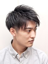 ヘアーアンドグルーミング ヨシザワインク(HAIR&GROOMING YOSHIZAWA Inc.) メンズショート七三パートカジュアルツーブロック好印象理容室