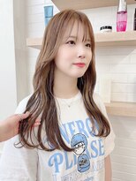 ネオリーブ クーロ(Neolive curro)&nbsp;インナーカラーイヤリングカラー×美髪ボブ[横浜/東神奈川]