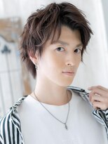 モッズヘア メン 新所沢店(mod's hair men)&nbsp;女子ウケバッチリ◎グレージュカラーアシンメトリーヘアE新所沢