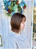 切りっぱなしボブ