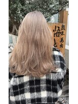 ヘアカロン(Hair CALON) ハイトーンカラー/ミルクティーベージュ/韓国
