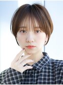 前髪あり大人小顔ショートボ30代40代50代【AIN.表参道】川原