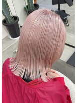 ソソ(soso)&nbsp;ハイケアブリーチ×ピンクブロンドベージュ