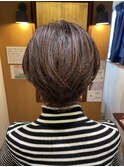 前下がりショートボブ