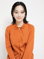 オンク 新宿(onk)&nbsp;黒髪/グレーベージュ/レイヤーロング/前髪パーマ[新宿駅]