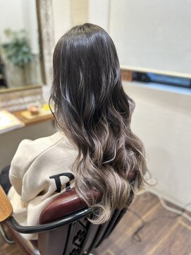 メレット(Meret) 〈Meret〉グラデーションカラー×ミルクティベージュ