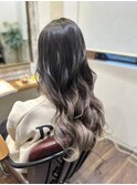 〈Meret〉グラデーションカラー×ミルクティベージュ