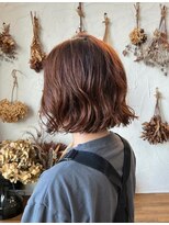 ヘアスタジオ ブリエ(HAIR STUDIO BRILLER)&nbsp;2024　ボブ×パーマ×マロンブラウン