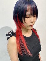 ココ 本八幡(KOKO)&nbsp;□＃顔まわりレイヤー＃レイヤーカット#ウルフ＃インナーカラー