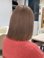 サロンドジョー(salon de joe)&nbsp;ミルクティーベージュダブルカラーハイトーンカラーケアブリーチ