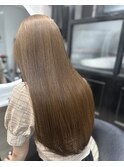 艶髪 美髪◎ ハニーベージュ ケラチントリートメント