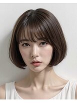ルエラ 堅田(Luela) 髪質改善×韓国風顔まわりボブ