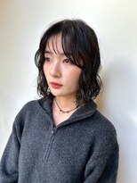 トップヘアーテラス(TOPHAIR TERRACE) 似合わせパーマ×透明感黒髪