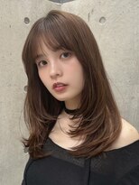 ノイ(noi)&nbsp;顔周りレイヤーカットグレージュカラーくびれボブショートカット