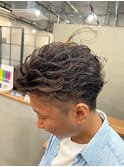 メンズショートパーマ