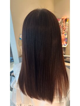 シャムオーツー 国分寺(CHAM:O2) ☆髪質改善美髪ストレート（矯正）／synergy／セミロング☆