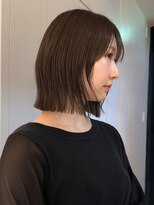 ジアン テラス(GIEN TERRASSE)&nbsp;パツっとボブヘイリーボブニュアンスボブ/岸本