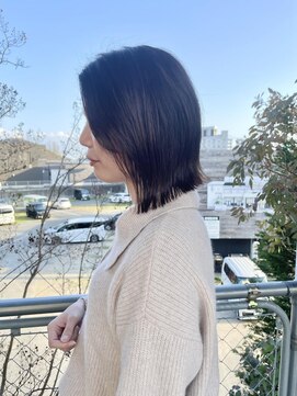 プライベートサロン キッテ(private salon kitte.) ぱつっとラインボブ