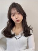 ナチュラルベージュ_ヨシンモリ_顔周りレイヤー_レイヤーカット