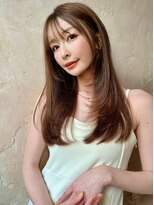 ロンド アンブル 四条烏丸(Lond ambre)&nbsp;春っぽい軽さはレイヤーカットとシースルーバングで叶える