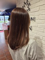 ヘア スパ ビューティー エールフォルム(HAIR SPA BEAUTY YELLFORME)&nbsp;ミディアムレイヤー×バイオレットグレージュ