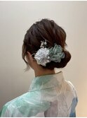 ヘアセット/ヘアアレンジ/着付け/お祭り