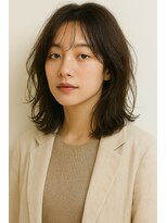 ヘアサロン ディアネス(Hair salon Dearness)&nbsp;モード・レイヤー・ベージュ