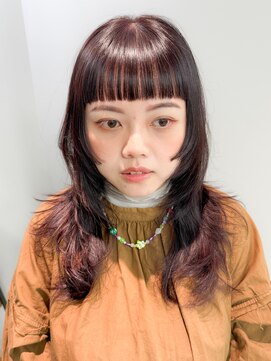 ヴェルダ 池袋店(verda) ボルドーカラー×レイヤーカット◎Yamamoto