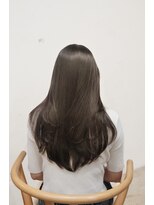 アリー 原宿 表参道(ALLY)&nbsp;ALLY稲木 髪質改善×ブリーチなしグレージュカラー