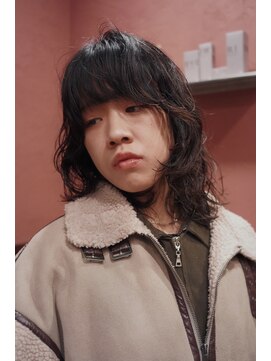 チヴォリ(CIVOLI) パーマウルフ×ライトブラウン