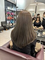 アウラ(AURA)&nbsp;オリーブベージュブリーチなしダブルカラーミルクティー