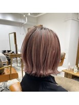 ネイロ 北千住(NeiRo)&nbsp;小顔ショートボブカラー大人ショートボブひし形ショートカット