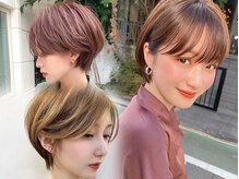 カット＋パーマで好みの髪型を叶えます！【新宿駅/ショートカット/ショートボブ/レイヤーカット/縮毛矯正】