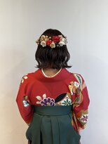 ワゴンヘアー(wagon hair) 卒業式ヘアセット