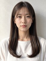 ヘイ 松本店(HEY)&nbsp;【HEY 松本】髪質改善ストレート×ダークブラウンロング