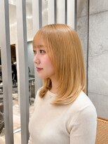 フィルムス 横浜(FILMS+)&nbsp;ミルクティーベージュ/クラゲヘア/顔周り/シースルー/横浜