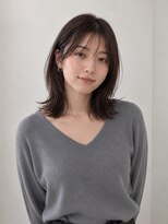 レセ 南柏店(Laissez)&nbsp;大人ナチュラル/くびれミディ/バタフライレイヤー/小顔カット