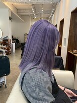 ブロッサム 池袋店(Blossom) ハッシュカット/ラベンダー/デザインカラー/池袋