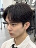 【平日3名様限定】カット+フェザーパーマ〈原宿/mens /パーマ〉