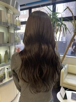 プランタン フォー ヘアー(printemps FOR HAIR)&nbsp;三本木担当モデル様/ブリーチなしブラウン