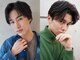 ニコトウキョウ 新宿(nico TOKYO)の写真/メンズに人気のセンターパートで垢抜けよう！曲がる縮毛とフェザーパーマで理想へ♪