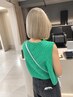 ★カット+ケアブリーチ+オンカラー+ケアトリートメント¥19800 横浜駅
