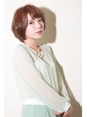 大人可愛い甘ナチュショート