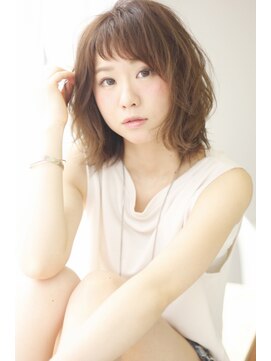ヘアメイク ノワール(hair make noir) ハネる長さもおススメ☆ナチュラルパーマ