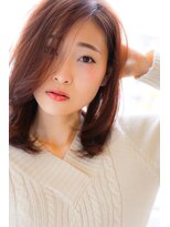 イソラブル(ISOLA-blu)&nbsp;【大人女子向けスタイル】ミルクベージュ×ナチュラルミディアム